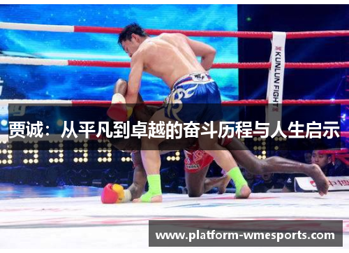 贾诚：从平凡到卓越的奋斗历程与人生启示